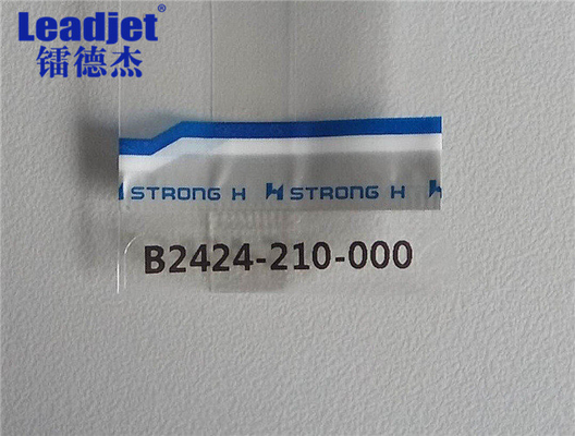 Αυτόματος συνεχής Inkjet εκτυπωτής CIJ, τύπος ακροφυσίων εκτυπωτών 52u Inkjet ημερομηνίας λήξης