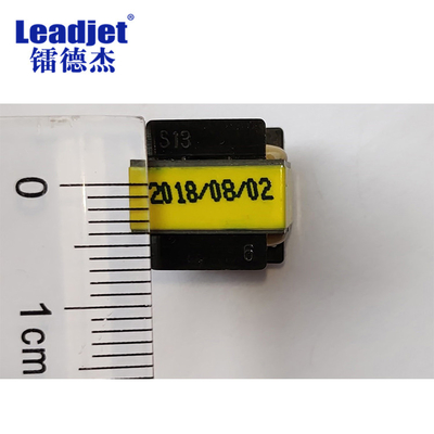 Βιομηχανικός μικρός εκτυπωτής 1.5mm Inkjet χαρακτήρα συνεχής υδραυλικός τύπος ύψους 20mm