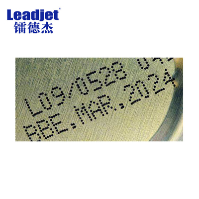 4 βιομηχανικός εκτυπωτής CIJ 280m Leadjet Inkjet γραμμών ανά ελάχιστο πιστοποιητικό CE ISO
