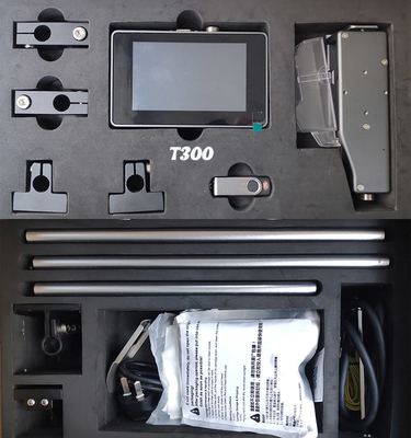 Φορητή μηχανή κωδικοποίησης Inkjet batch Leadjet 212.7mm ύψος στην ετικέτα του /Bags/ χαρτοκιβωτίων