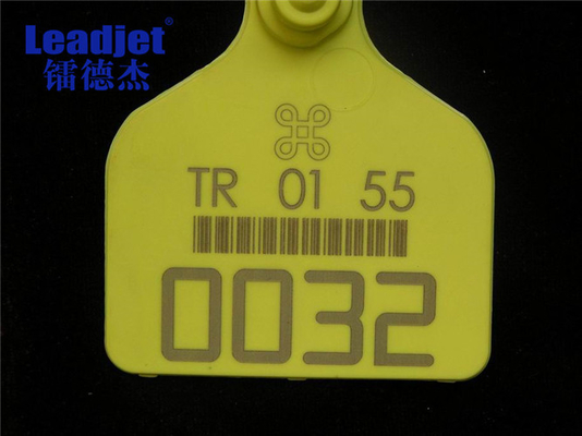 1kVA μηχανή κωδικοποίησης ημερομηνίας λήξης, βιομηχανικός σε απευθείας σύνδεση εκτυπωτής 0.01mm Inkjet βάθος 0.2mm