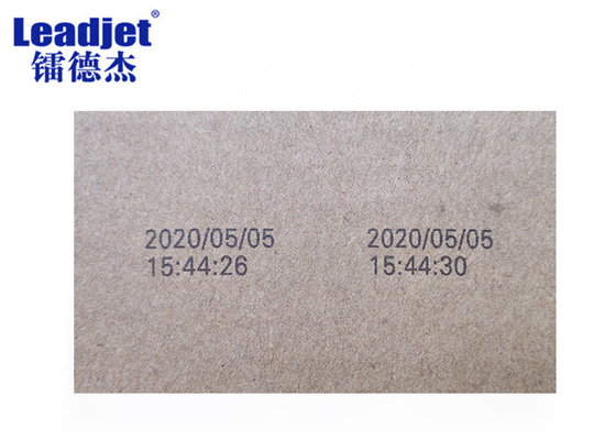 Φορητή μηχανή εκτύπωσης ημερομηνίας λήξης Leadjet 12.7mm ύψος DC16.8V πηγών